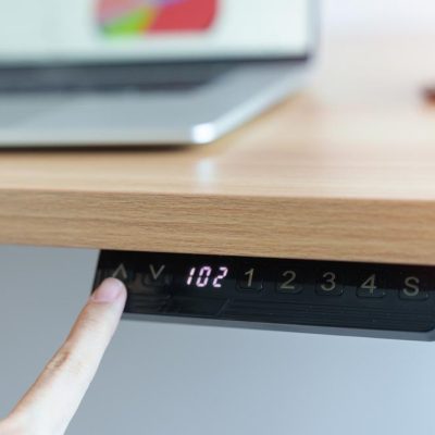 Hand,Adjustment,Ergonomic,Electric,Desk,Or,Adjustable,Height,Table,When
